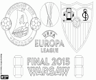 Dnipro Dnipropetrovsk vs Sevilla. Final de Europe League 2014-2015 a l'Estadi Nacional de Polònia, Stadion Narodowy, a Varsòvia, 27 de maig del 2015