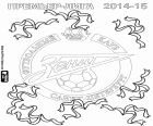 FC Zenit St. Petersburg, campió de la Premier League 2014-2015, lliga russa de futbol