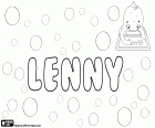 Lenny, nom d'orígens diversos i en diversos idiomes. Lenny i la seva variant Lennie són noms utilitzats per nena i per nen