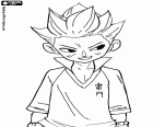 Axel Blaze és el davanter llegendari, el millor jugador de l'equip de l'Institut Raimon. Inazuma Eleven