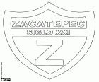 Emblema del Club de Futbol Zacatepec Siglo XXI, futbol mexicà de la ciutat del mateix nom a l'estat de Morelos
