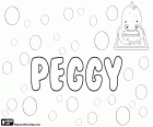 Peggy, nom femení en anglès, diminutiu de Margaret
