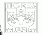 Insígnia del Club de Fútbol Tigres de la Universidad Autónoma de Nuevo León, Tigres UANL, un club de futbol mexicà