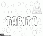 Tabita, nom d'origen arameu, prové de Tabitha, el seu significat és Gasela