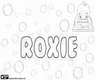 Roxie, nom de la noia. Roxie, variant de Roxanne, nom d'origen grec que prové de la paraula persa Roshanak. El seu significat és l'alba