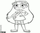 Star Butterfly és una princesa màgica de la dimensió Mewni que s'envia al planeta terra com a estudiant d'intercanvi