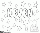 Keven, nom de noi d'origen gaèlic. Keven és una variant de Kevin, altres variants són Kevyn i Kevan