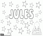 Jules, nom francès per nen, nom d'origen llatí derivat de Iulius. Jules també s'utilitza com un diminutiu de Julian i Julia, noms masculí i femení respectivament, variants del nom anglès Julius