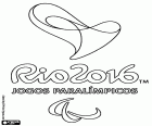 El logotip dels Jocs Paralímpics a Rio de Janeiro 2016, del 7 de 18 de setembre