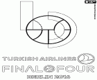 El logotip de la Final Four de Euroleague Berlín 2016 de Bàsquet. Del 13 al 15 de maig de 2016 al Mercedes-Benz Arena, Berlín, Alemanya. Els partits de semifinals són Fenerbahçe d'Istanbul contra Laboral Kutxa de Vitòria - Gasteiz i CSKA Moscou contra el Lokomotiv Kuban