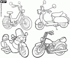 Quatre models de motocicletes, els vehicles de motor més lleuger que circulen per les carreteres