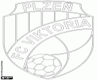 Logo de l'FC Viktoria Plzeň, club de futbol de la ciutat de Pilsen, República Txeca