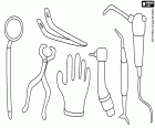 Els instruments de treball de dentista