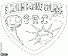 Logo de Stadium Racing Colmar, també conegut com SRC o SR Colmar, club de futbol amb seu a Colmar, ciutat d'Alsàcia, França