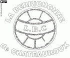 Logotip de La Berrichonne de Châteauroux, LB Châteauroux, club esportiu de Châteauroux, ciutat del centre de França