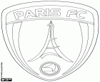 Insígnia del Paris Football Club, Paris FC, club de futbol amb seu a la ciutat de París