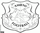 Logo de l'Amiens Sporting Club, club de futbol amb seu a Amiens, ciutat de la Picardia al nord de França