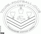 Logo de Tours Footbal Club, club de futbol amb seu a Tours, ciutat al centre-oest de França i la capital del departament d'Indre-et-Loire
