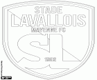 Emblema de Stade Lavallois Mayenne Football Club, club de futbol de Laval, ciutat a l'oest de França i capital del departament Mayenne