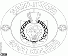 Emblema de Şanlıurfa Spor Kulübü, club esportiu de Şanlıurfa, ciutat del sud-est d'Anatòlia i capital de la província de Şanlıurfa. La ciutat també és coneguda com a Urfa