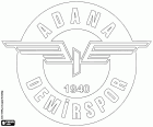 Logotip d'Adana Demir Spor Kulübü, Adana Demirspor, club esportiu d'Adana, capital de la província del mateix nom, gran ciutat amb port fluvial al sud d'Anatòlia. Adana és la cinquena més poblada ciutat de Turquia, situada a prop del mar Mediterrani