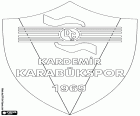Logo de Kardemir Karabük Spor Kulübü, club esportiu de la ciutat de Karabük, capital de la província homònima, a la regió del mar Negre al nord d'Anatòlia