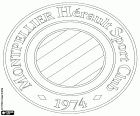 Emblema de Montpellier Hérault Sport Club, club de futbol amb seu a Montpeller, ciutat del sud de França, capital de la regió de Llenguadoc-Rosselló