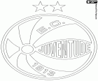 Logo de l'Esporte Clube Juventude, club de futbol de Caxias do Sul, ciutat de l'estat de Rio Grande do Sul, al sud del Brasil