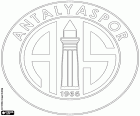 Emblema de Antalyaspor Kulübü, club de futbol a Antalya, ciutat situada a la costa mediterrània del sud-oest de Turquia i capital de la província del mateix nom