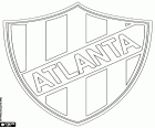 Insígnia del Club Atlético Atlanta, club esportiu de Buenos Aires, situat al barri de Villa Crespo, amb el sobrenom de Los Bohemios, els bohemis