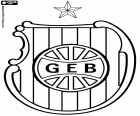 Logo del Grêmio Esportivo Brasil, GEB, club esportiu amb seu a Pelotas, ciutat de l'estat de Rio Grande do Sul, al sud del Brasil