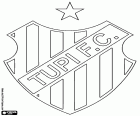 Insígnia de Tupi Football Club, club de futbol amb seu a Juiz de Fora, ciutat de l'estat de Minas Gerais al sud del Brasil