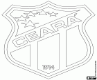 Logotip del Ceará Sporting Club, club de futbol de Fortaleza, ciutat turística a la regió nord-est i la capital de l'estat de Ceará al Brasil