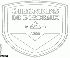 Logotip del Football Club des Girondins de Bordeaux, club de futbol amb seu a Bordeus, ciutat de Sud-oest de França i la capital de la regió d'Aquitània
