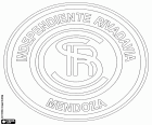 Logo del Club Sportivo independent Rivadavia, club de futbol de Mendoza, ciutat a l'oest de l'Argentina i capital de la província del mateix nom