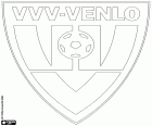 Insígnia del VVV-Venlo, Venlose Voetbal Vereniging Venlo, club de futbol amb seu a Venlo, ciutat situada a prop de la frontera alemanya al sud-est dels Països Baixos, a la província de Limburg