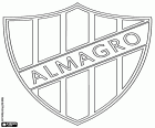 Escut del Club Almagro, club de futbol amb seu a Almagro, un barri de la capital argentina, Buenos Aires