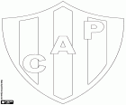 Escut del Club Atlético Patronat de la Juventud Católica, conegut com el Patronat, club de futbol de Paraná, ciutat a la riba del riu Paraná al centre a l'est de Argentina i capital de la província d'Entre Ríos