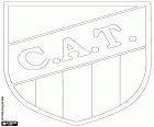 Logo del Club Atlético Tucumán, club de futbol de San Miguel de Tucumán, ciutat al nord-oest d'Argentina i capital de la província de Tucumán, situada a més de 1300 km de Buenos Aires