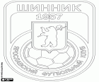 Logotip del FK Shinnik Yaroslavl, club de futbol amb seu a Iaroslavl, ciutat a la riba del riu Volga situada a 250 km al nord-est de Moscou i la capital de la província de Iaroslavl. El centre històric de Iaroslavl és Patrimoni de la Humanitat