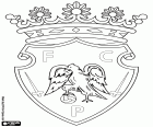 Logo de Futebol Clube Penafiel, club de futbol a Peñafiel, ciutat en el districte de Porto, a la regió Nord de Portugal