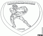 Logo del FC Panetolikos, Panaetolikos Gymnastikos Philekpaideutikos Syllogos, club de futbol amb seu a Agrinio, la ciutat més gran d'Etolia-Acarnània, a la regió de Grècia occidental