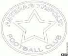 Emblema de Asteras Tripoli Football Club, club de futbol amb seu a Trípoli, ciutat en el centre de la península del Peloponès i capital de l'Arcàdia