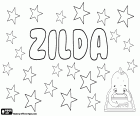 Zilda, nom de la noia, abreviatura de Izilda o Isilda, variant de Izolda o Isolda