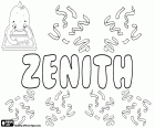 Zenith, nom utilitzat per a noia i noi en diferents països i llengües. Aquest nom prové del zenit, el punt d'intersecció de l'esfera celeste i la vertical damunt el cap d'una persona