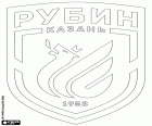 Emblema del FK Rubin Kazan, Futbolny klub Rubin Kazan, club de futbol amb seu a Kazan, ciutat a la vora del riu Volga al centre-est de la Rússia europea. Kazan és la ciutat més gran i la capital de la República de Tatarstan