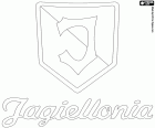 Logo de Jagiellonia Białystok, club de futbol amb seu a Białystok, ciutat situada al nord-est de Polònia, a uns 60 km de la frontera amb Bielorússia, és la capital del Voivodat de Podlàquia