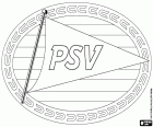 Insígnia del PSV Eindhoven, Philips Sport Vereniging Eindhoven, club esportiu i club de futbol a Eindoven, la ciutat més poblada a la província de Brabant Septentrional, al sud dels Països Baixos