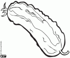 El cogombre és el fruit de la planta Cucumis sativus. El cogombre es consumeix cru com a ingredient per a amanides. També s'utilitza per a les sopes de cogombre