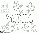 Yadiel, nom masculí en castellà derivat del nom hebreu Yehudiel, el seu significat és lloança de Déu